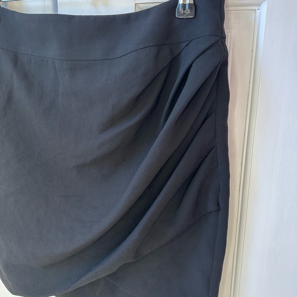 Helmut Lang Dry Crepe Twist Mini Skirt - Size 0 - Picture 7 of 9